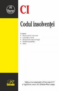Codul insolventei act. 5 februarie 2017