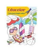 Coloreaza dupa coduri. Vara de Cecile Marbehant