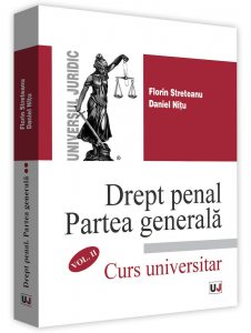 Drept penal. Partea generala. Volumul II