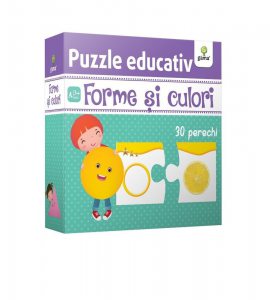 Forme si culori - Puzzle educativ