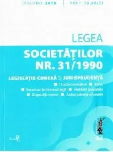 Legea societatilor Nr. 31 din 1990 Ianuarie