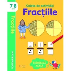 Caiete de activitati. Fractiile 7-8 ani (Usborne) de Usborne Books