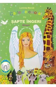 Carte de colorat cu sapte ingeri de Luminita Manole