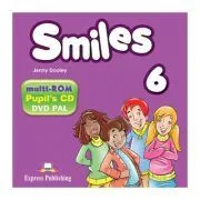 Curs limba engleza Smiles 6 Multi-ROM de Jenny Dooley
