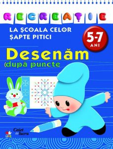 Desenam dupa puncte, caiet de lucru 5-7 ani
