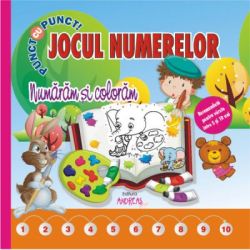 Jocul numerelor. Numaram si coloram