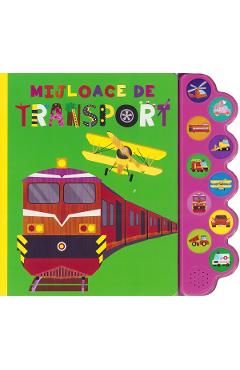 Mijloace de transport. Carte sonora cu 10 sunete