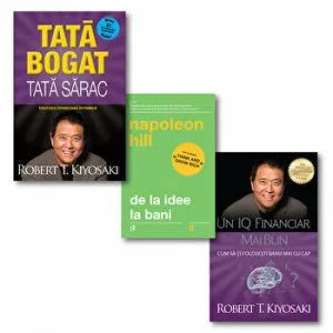 Pachet Kickstart educatie financiara de Robert T. Kiyosaki