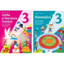 Set Manuale Limba si literatura romana si Matematica pentru clasa a 3-a
