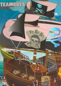 Teamboys Pirates Ships - Stickers