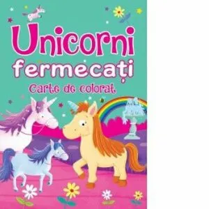 Unicorni fermecat - Carte de colorat de Brown Watson
