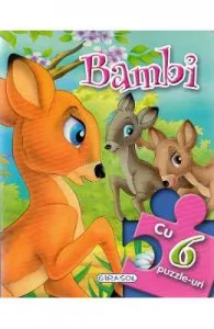 Bambi. Povesti cu 6 puzzle-uri
