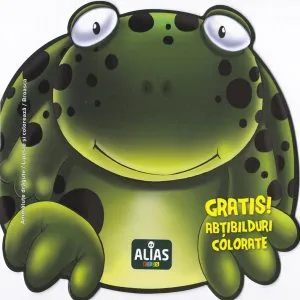 Broască. Carte de colorat