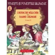 Deutsche Marchen. Basme Germane. Volumul 2 (3 basme). Editie bilingva (germana-romana) de Wilhelm Hauff