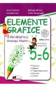 Elemente grafice 5-6 ani. Ed.2 de Mihaela Mitroi