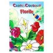 Flori. Carte de colorat de Valentin Cristescu