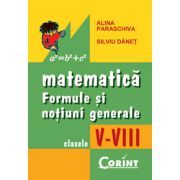 Formule si notiuni generale de matematica V-VIII
