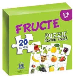 Fructe. Puzzle pentru podea
