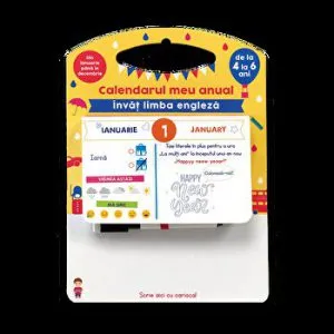 Invat limba engleza - Calendarul meu anual de Sandra Sarah Krief