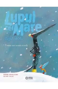 Lupul cel Mare si Lupul cel Mic. Frunza care nu voia sa cada