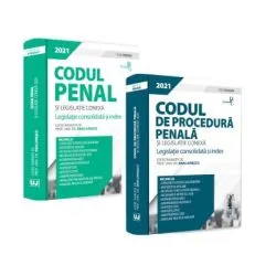 Pachet format din 2 titluri Codul penal si legislatie conexa 2021, Codul de procedura penala si legislatie conexa 2021 de Dan Lupascu