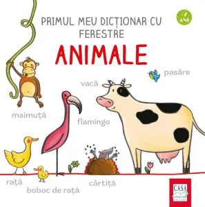 Primul meu dicționar cu ferestre - Animale de Martina Badstuber