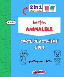 Carte de activitatiInvatam Animalele de Anonim