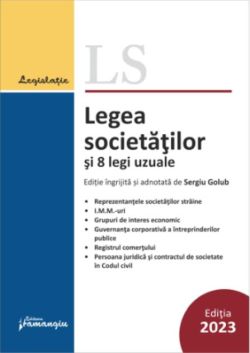 Legea societăților și 8 legi uzuale