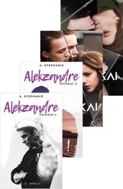 Pachet 4 carti Alekzandre   Malakai de A. Stephanie