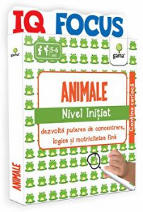 Animale. Nivel initiat. Dezvolta puterea de concentrare, logica si motricitatea fina