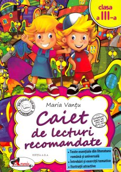 Caiet de lecturi recomandate - Clasa 3