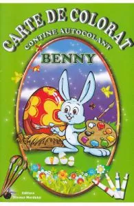 Carte de colorat de Benny