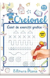 Creionel 5-6 ani. Caiet de exercitii grafice
