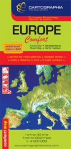 Harta rutiera - Europa Comfort