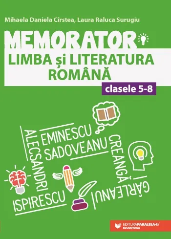 Memorator de limba şi literatura română pentru clasele V-VIII