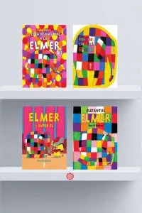 Pachet David McKee. Primele cărți cu Elmer (4 Volume) de David McKee