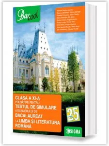 Pregatire pentru Testul de simulare a examenului de Bacalaureat la Limba si Literatura Romana (clasa a XI-a)
