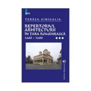 Repertoriul arhitecturii in Tara Romaneasca, volumull III