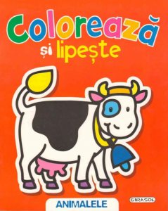 Coloreaza si lipeste - Animalele