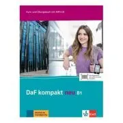 DaF kompakt neu B1, Kurs- und Übungsbuch mit MP3-CD. Deutsch als Fremdsprache für Erwachsene de Birgit Braun