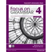 Focus on Grammar 4 Teacher's Resource Pack with CD-ROM, 4th Edition de Marjorie Fuchs
