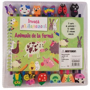 Invata sa desenezi animalele de la ferma