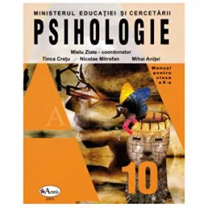 Psihologie - Manual X de Cretu