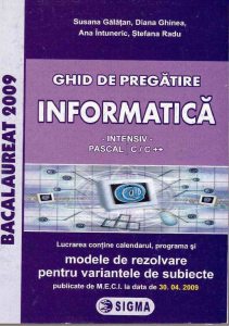 Bacalaureat. Informatica 2009