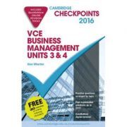 Cambridge Checkpoints VCE Business Management Units 3 and 4 2016 and Quiz Me More