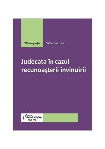 Judecată în cazul recunoașterii învinuirii