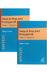 Sinteze de drept penal. Partea generala Vol.1 2 Ed.3