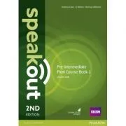 Speakout Pre-Intermediate 2nd Edition Flexi Coursebook 1 Pack de J J Wilson