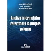 Analiza informatiilor referitoare la pietele externe de Ionut Pandelica