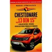 Chestionare 13 din 15. Legislatie rutiera si intrebari pentru restituirea permisului de conducere